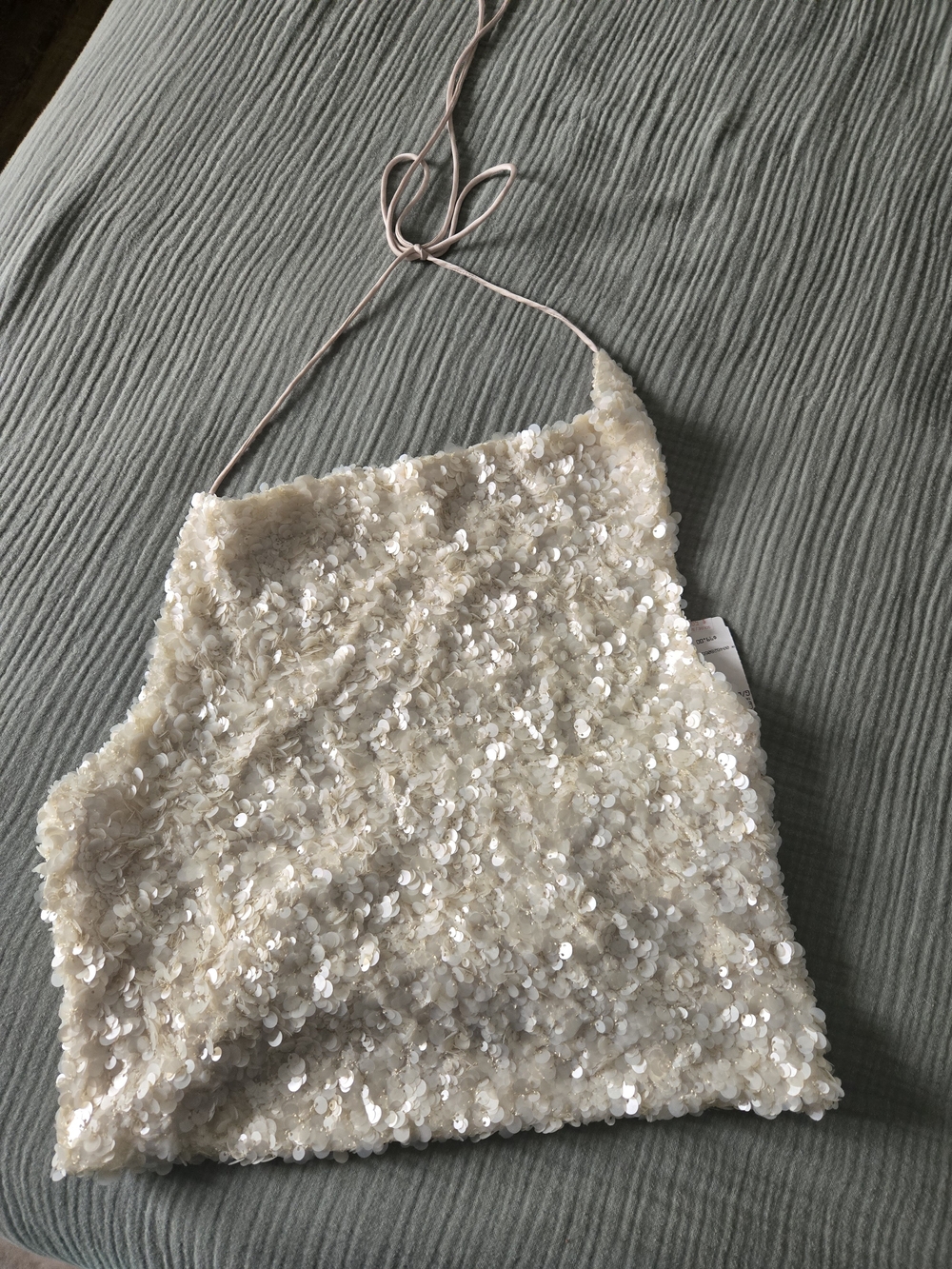 Sequin Halter Top BNWT